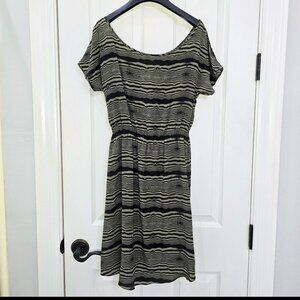 Ford Cold-Shoulder Silk Dress